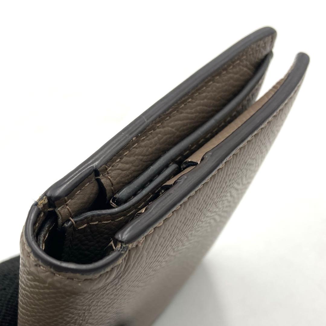 BONAVENTURA ボナベンチュラ 二つ折り財布 グレー レザー