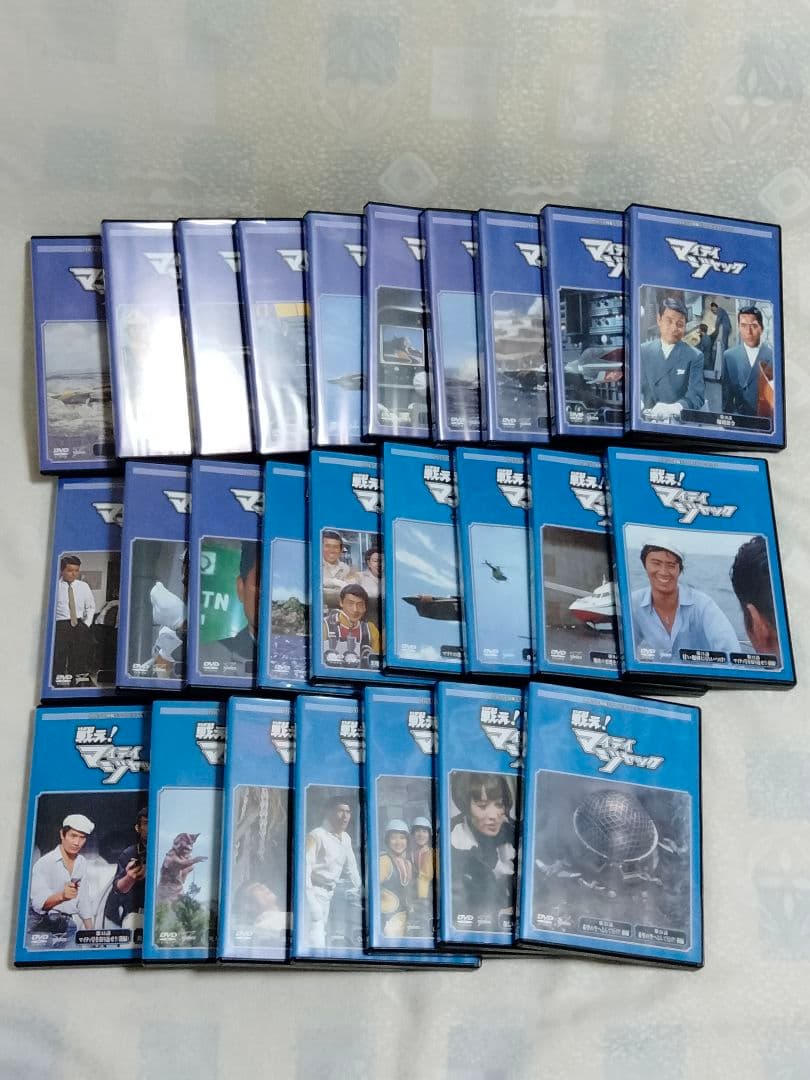 ①マイティージャック　全１３巻②戦え!マイティージャック　全１３巻　DVDセット