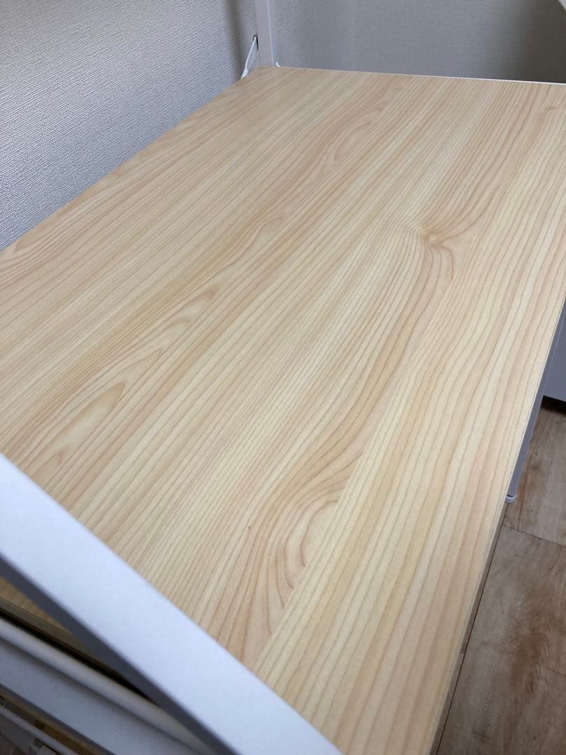 パソコンデスク　ホワイト✖︎ナチュラル
