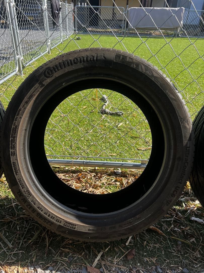 Continental 17インチ タイヤ 4本セット　225/45r17