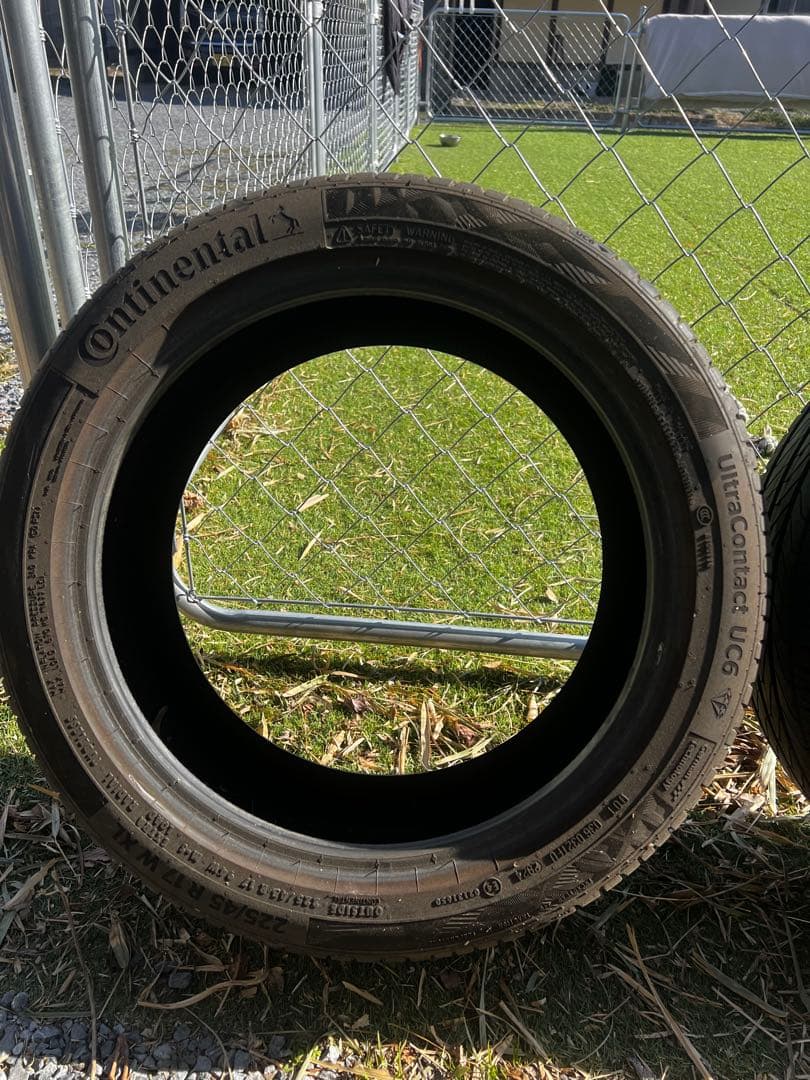 Continental 17インチ タイヤ 4本セット　225/45r17