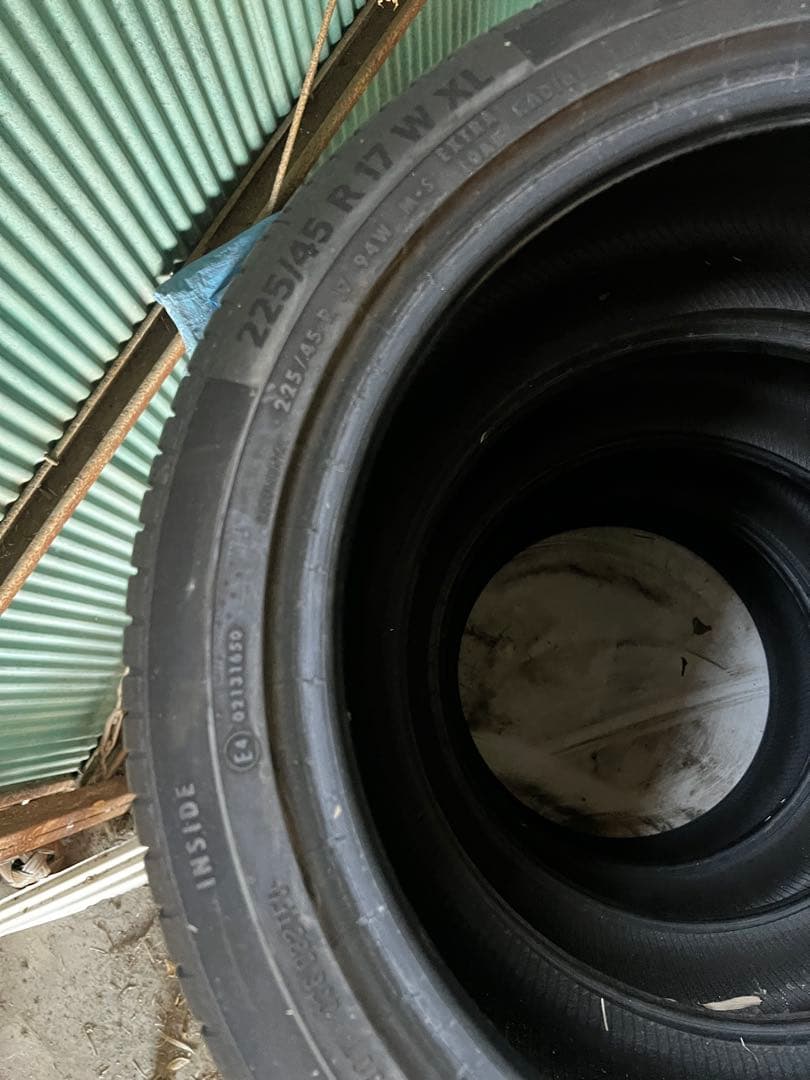 Continental 17インチ タイヤ 4本セット　225/45r17