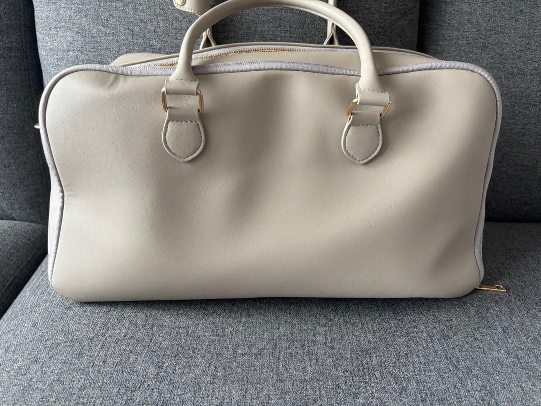 エパール3way Boston bagソフトグレージュ