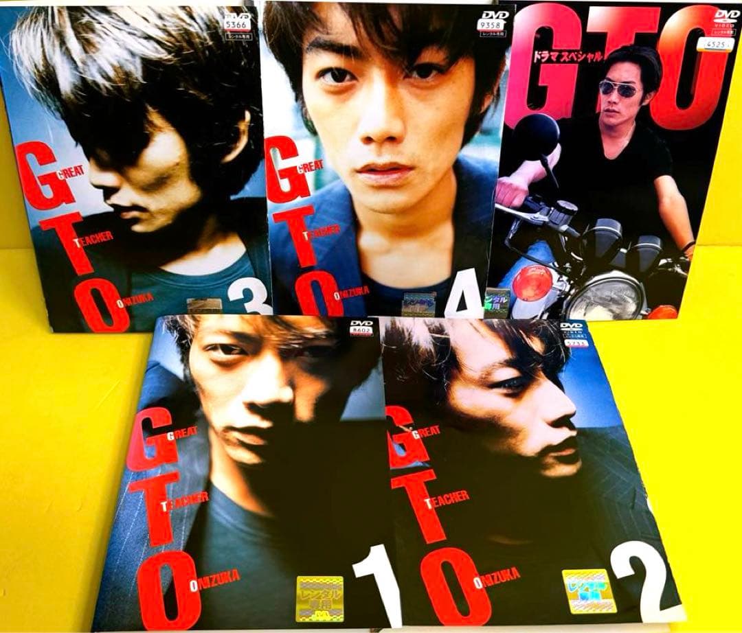 GTO DVD 1〜4巻 ＋SP 全5巻★反町隆史 / 松嶋菜々子