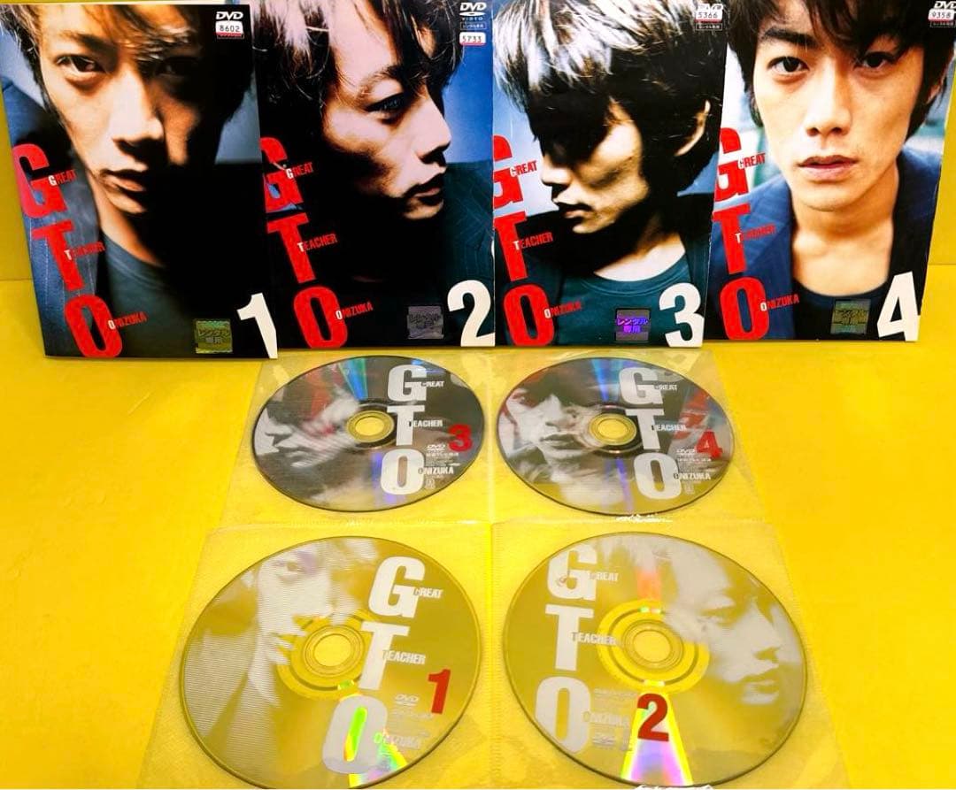 GTO DVD 1〜4巻 ＋SP 全5巻★反町隆史 / 松嶋菜々子