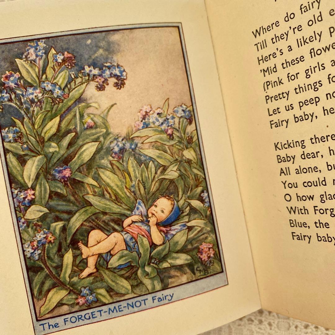 【希少】初版 美品Flower Fairies 庭の花の妖精 洋書 古書