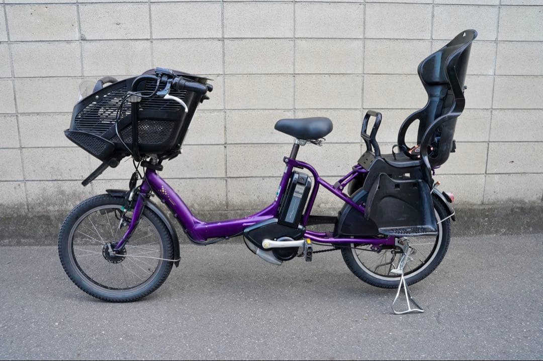 電動自転車 ブリヂストン 20インチ 子供乗せ アシスト 中古 031603