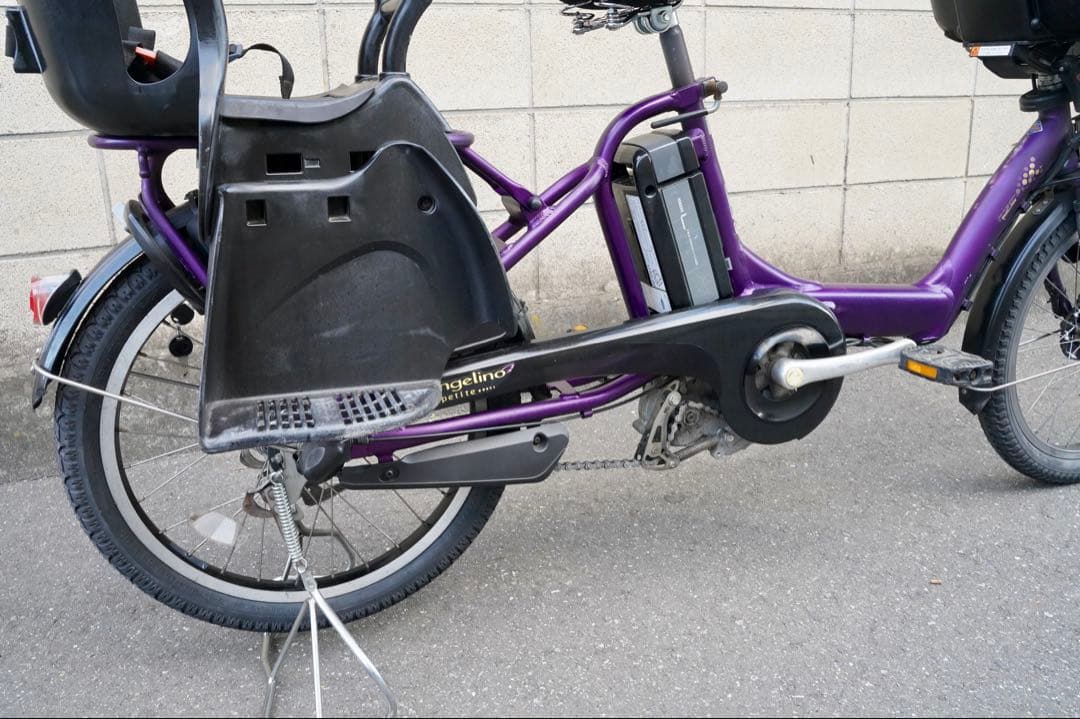 電動自転車 ブリヂストン 20インチ 子供乗せ アシスト 中古 031603