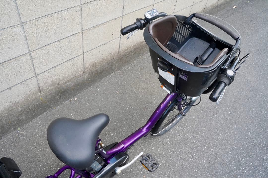電動自転車 ブリヂストン 20インチ 子供乗せ アシスト 中古 031603