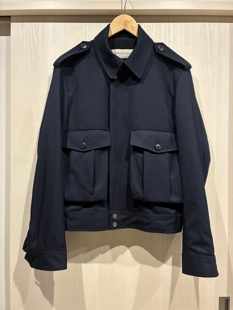 DRIES VAN NOTEN ドリスヴァンノッテンウールギャバジンジャケット