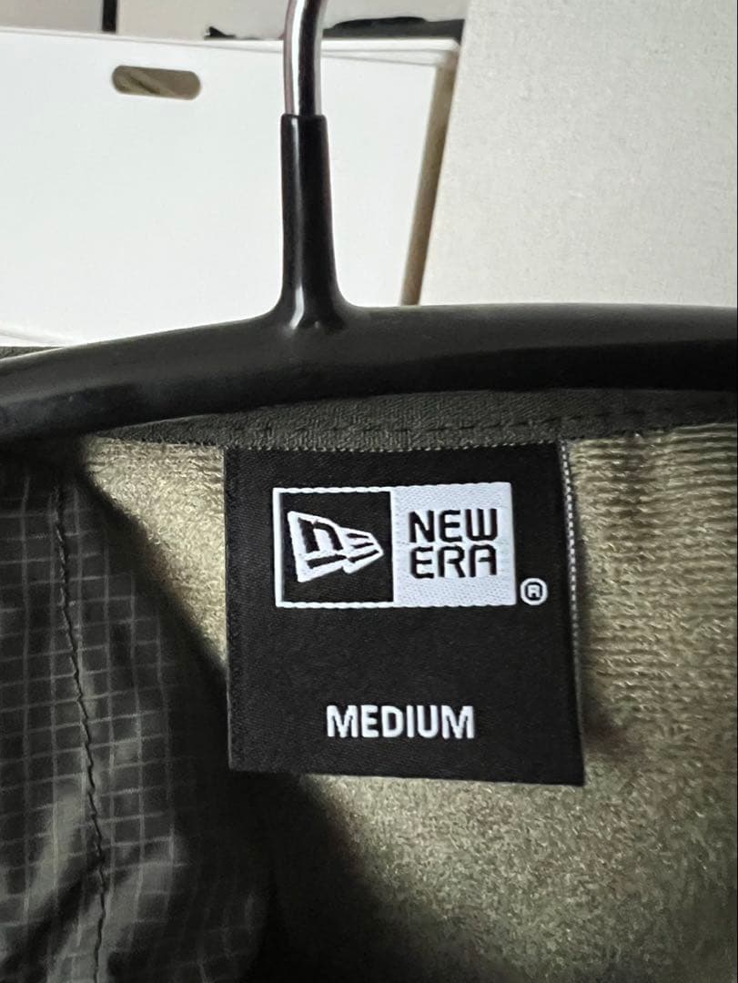 NEW ERA オリーブ キルティングベスト M