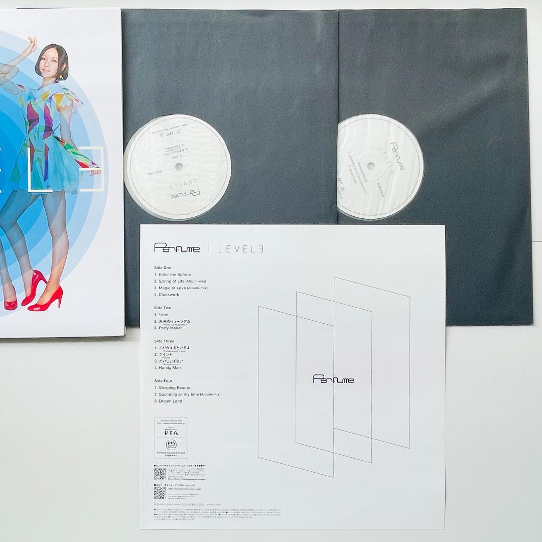限定 レコード 2枚組 Perfume Level3 レベルスリー パフューム