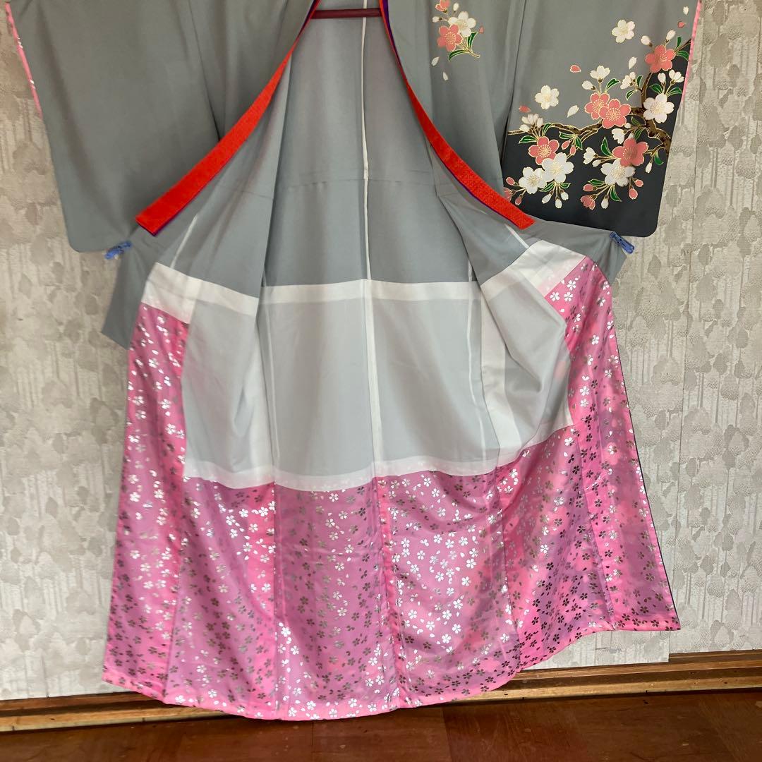 桜柄踊り衣装6枚組(舞妓)