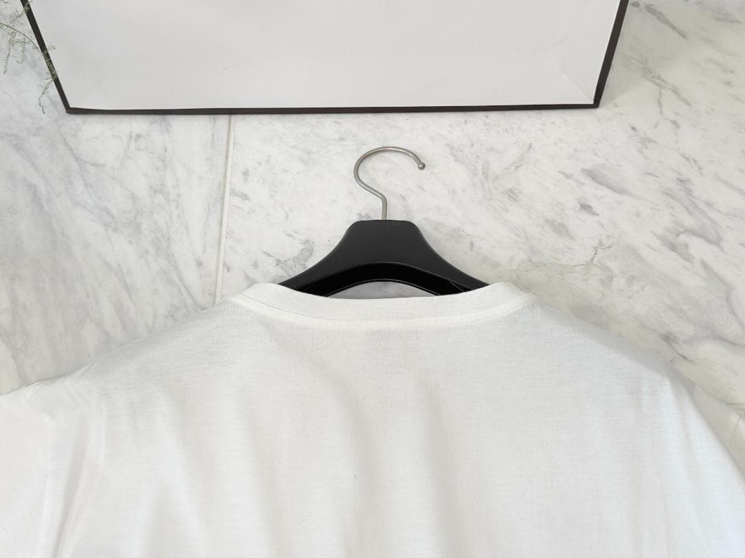 極美品★HERMESメンズTシャツXL コットン カヴァルカード ホースプリント