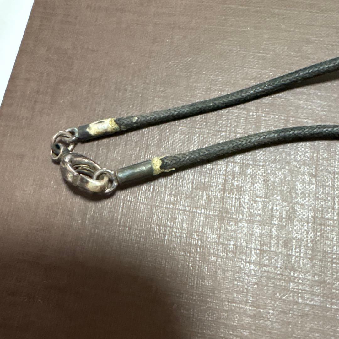 GUCCI シルバー ロゴタグ ネックレス