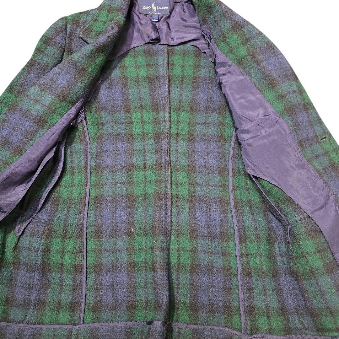 Ralph Lauren ブラックウォッチ エンブレム ジャケット L