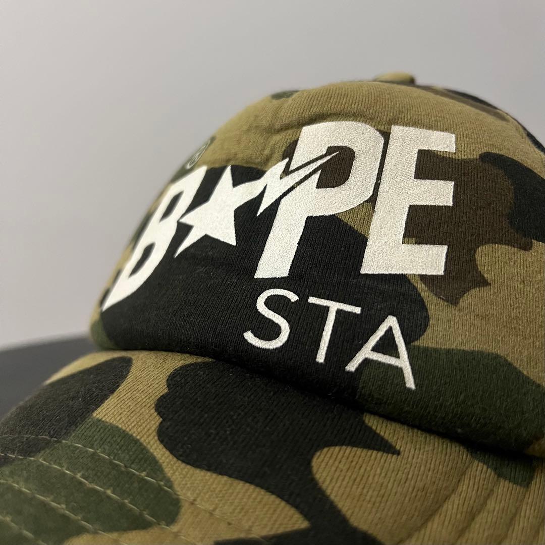帽子 A BATHING APE BAPE STA CAMO TRUCKER CAP