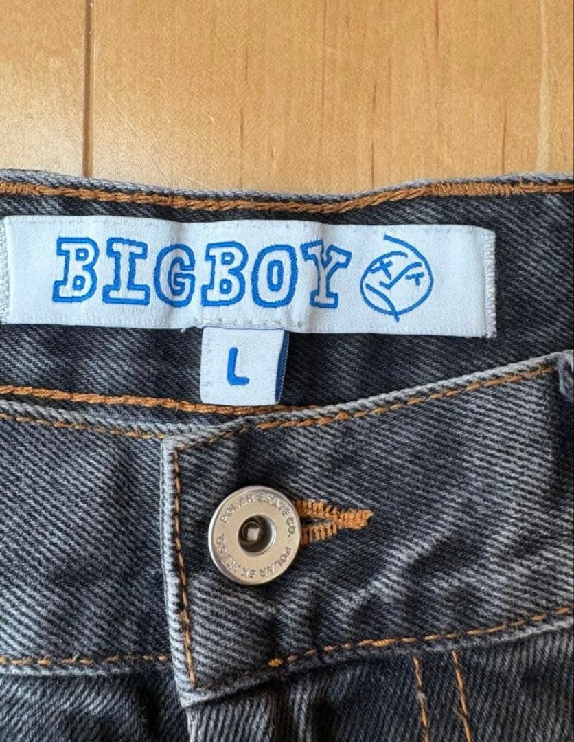 polar BIGBOY ビッグボーイ　Lサイズ　ブラック　旧ロゴ