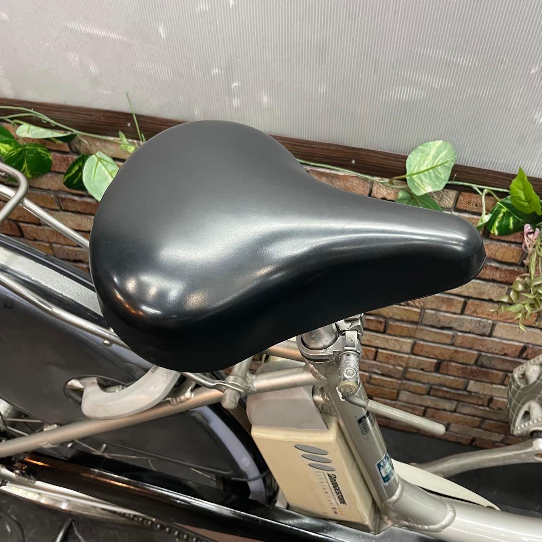 分解配送【14】電動自転車 ブリヂストン Assista シルバー 26インチ