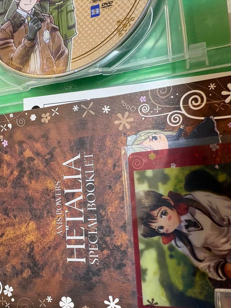 アニメイト限定版 ヘタリア DVD 全巻セット 特典クリアカード完備 4/5まで