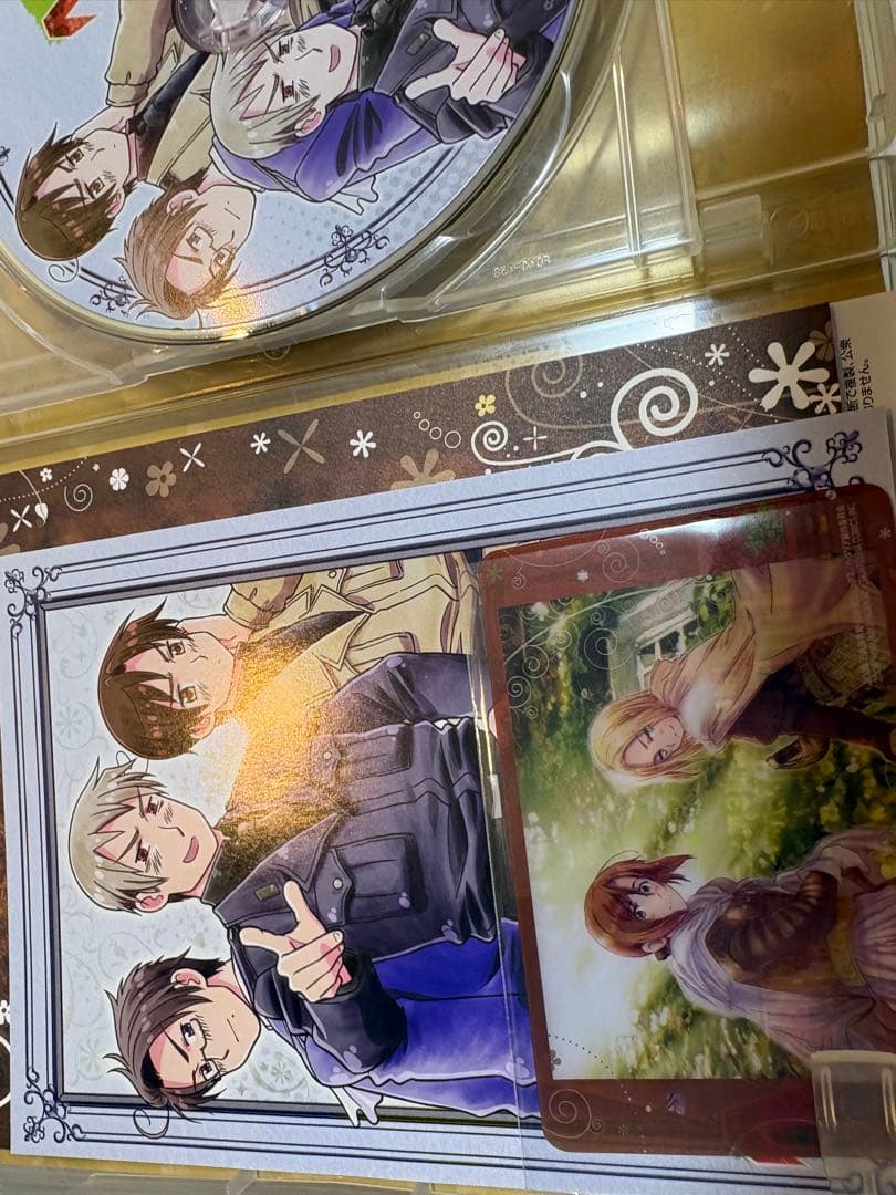 アニメイト限定版 ヘタリア DVD 全巻セット 特典クリアカード完備 4/5まで
