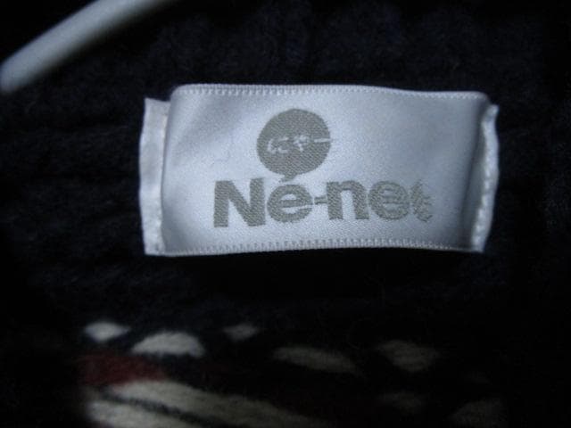 Ne-net ネネット　にゃー　カウチンセーター☆カウチンニット