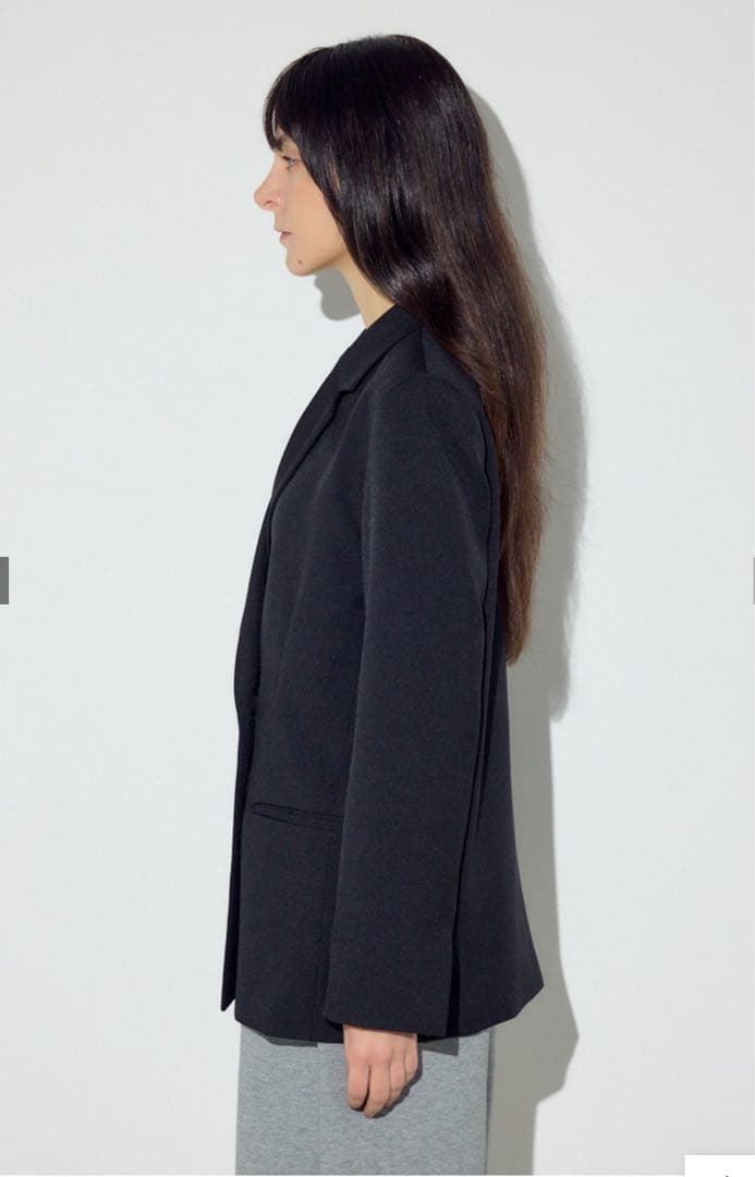 AZUL by moussy ダブルテーラードジャケット S ブラック