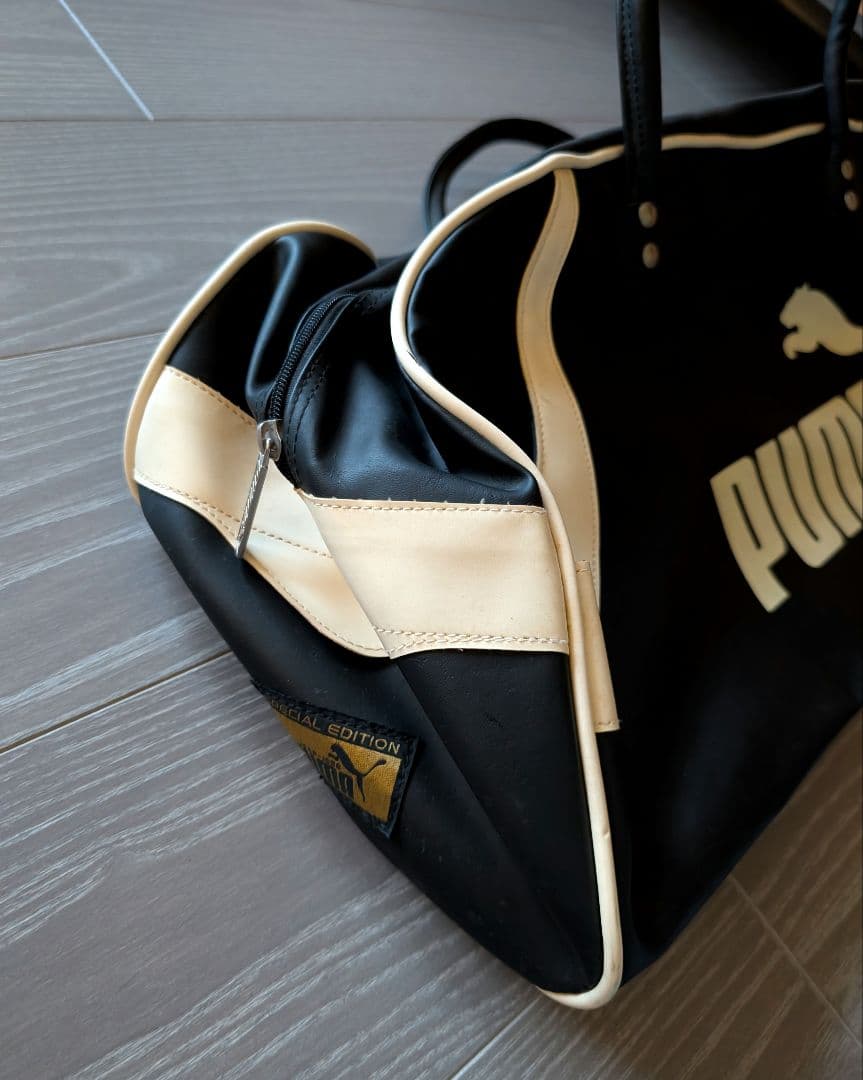た*み様 PUMA プーマ ボストンバッグ レトロ ✅ 希少・90'sヴィンテー