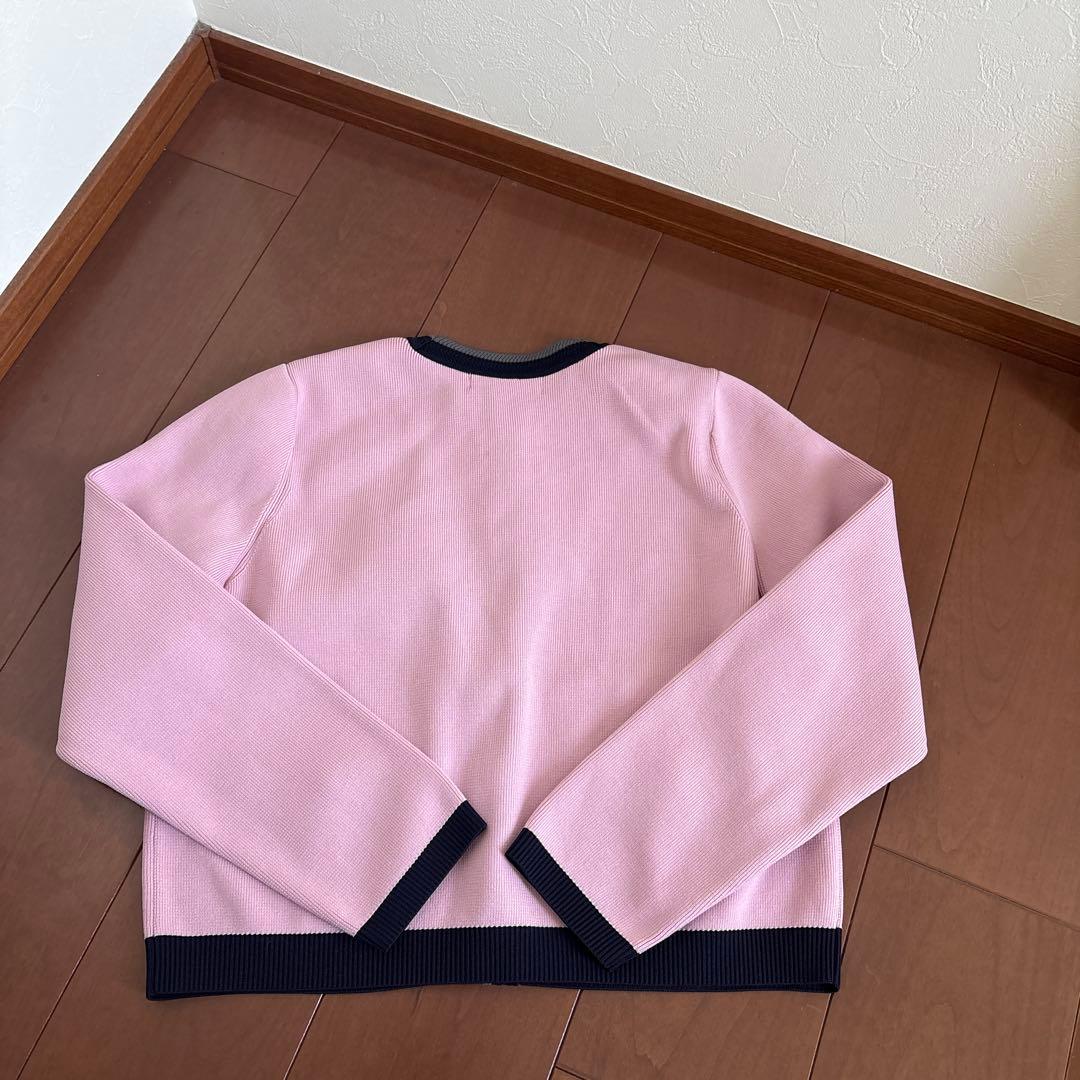 ジャスグリッティー　配色クルーカーデアンサンブル　herlipto anuans