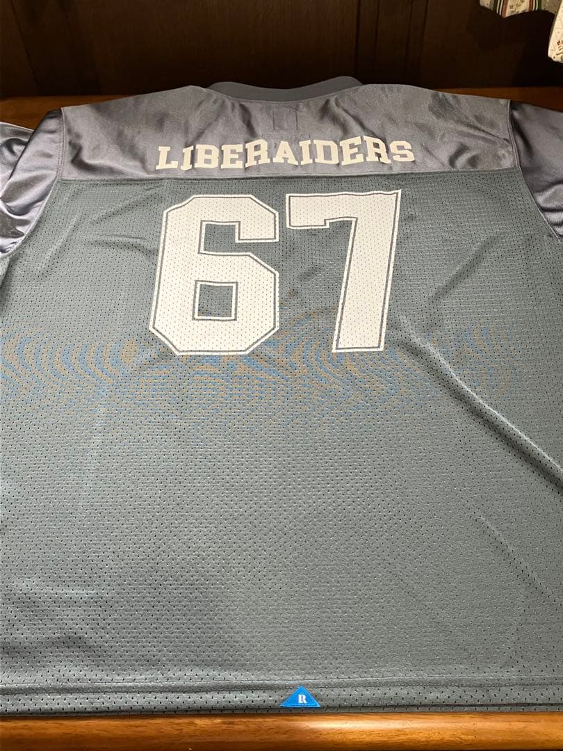 Liberaiders フットボールTシャツ メッシュ L 未使用