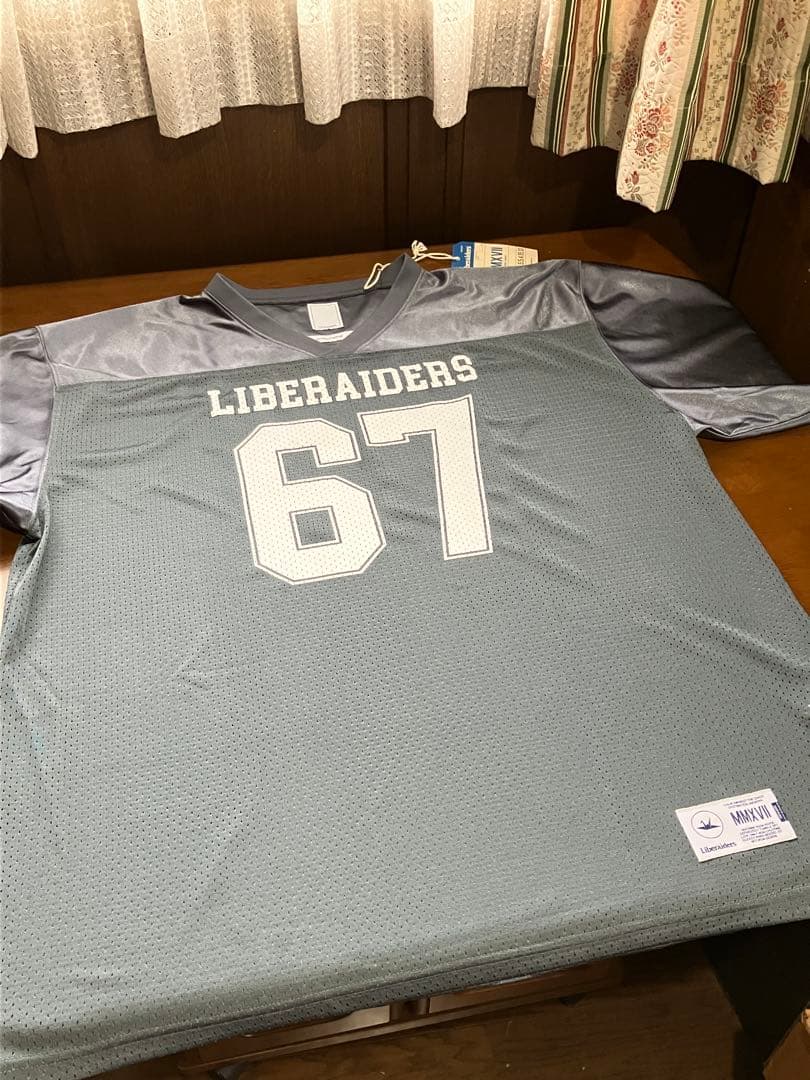 Liberaiders フットボールTシャツ メッシュ L 未使用