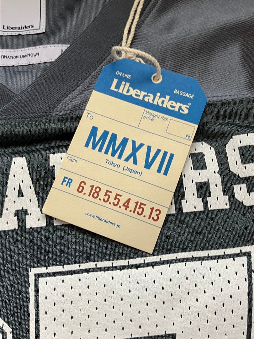 Liberaiders フットボールTシャツ メッシュ L 未使用