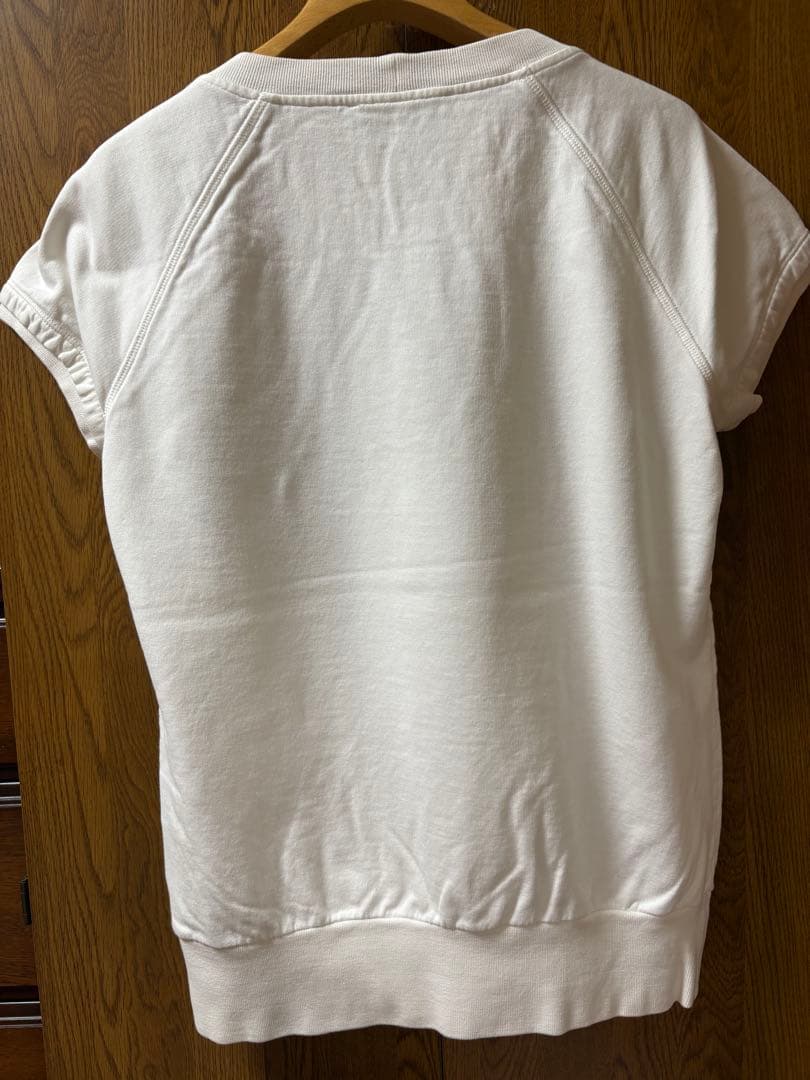 Gucci ホワイト刺繍ロゴTシャツ(L)美品