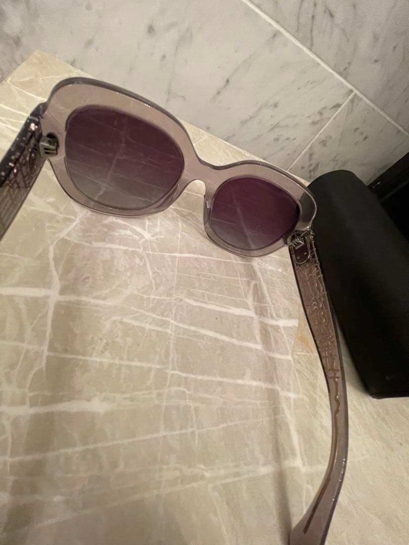 CHANEL ツイード柄　サングラス