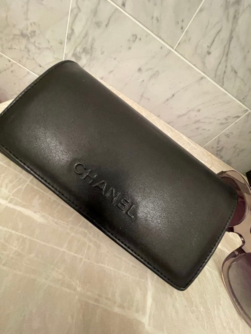 CHANEL ツイード柄　サングラス