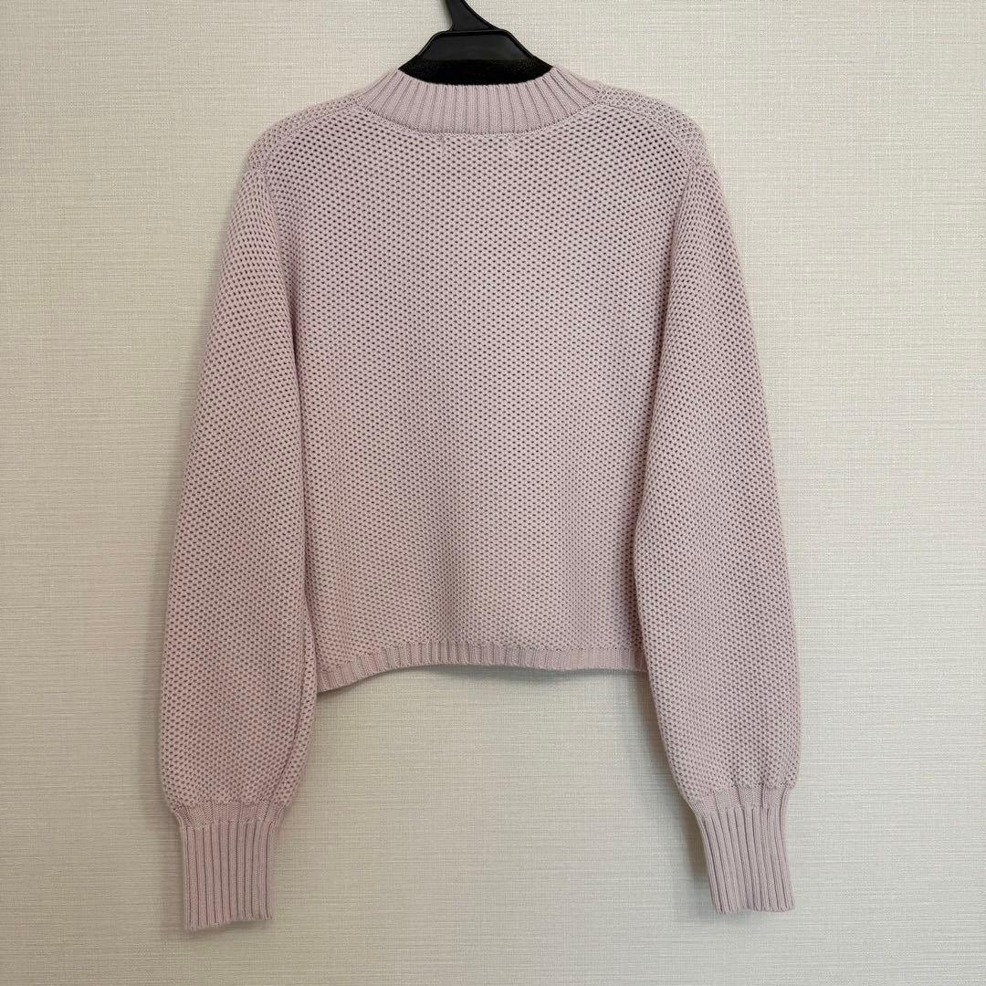 美品 ローブブラン Basket Knit Cardigan カーディガン