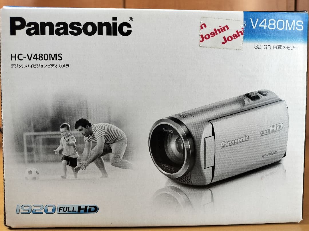 Panasonic HC-V480MS フルHDビデオカメラ
