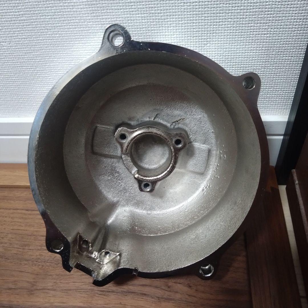 Kawasaki ゼファー400 キジマ製ジェネレーターカバー リブ付