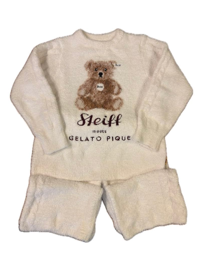 Steiff meets GELATO PIQUE ルームウェアセット