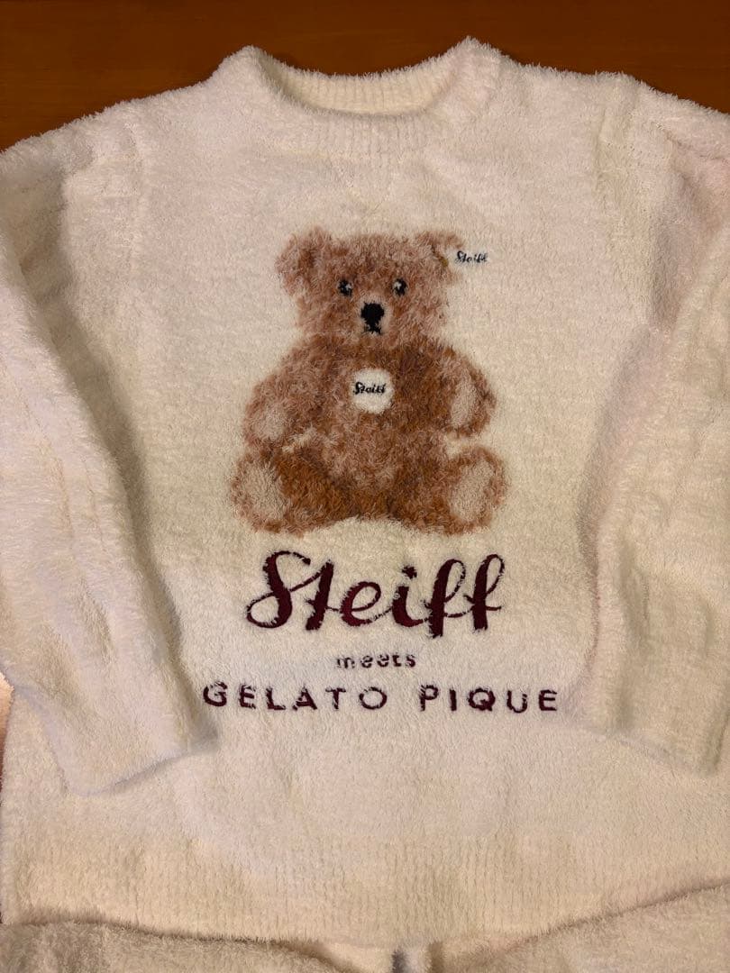 Steiff meets GELATO PIQUE ルームウェアセット