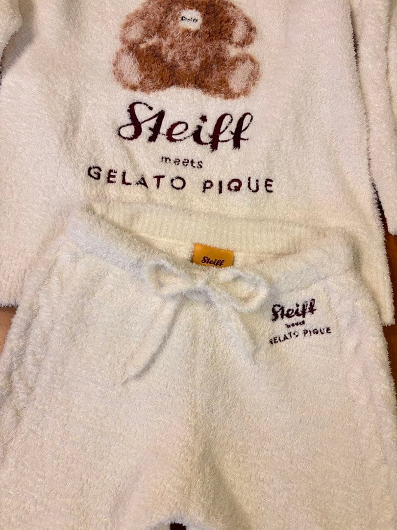 Steiff meets GELATO PIQUE ルームウェアセット
