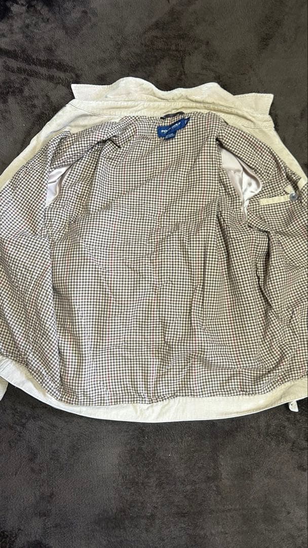 Ralph Lauren ベージュ ジップアップジャケット