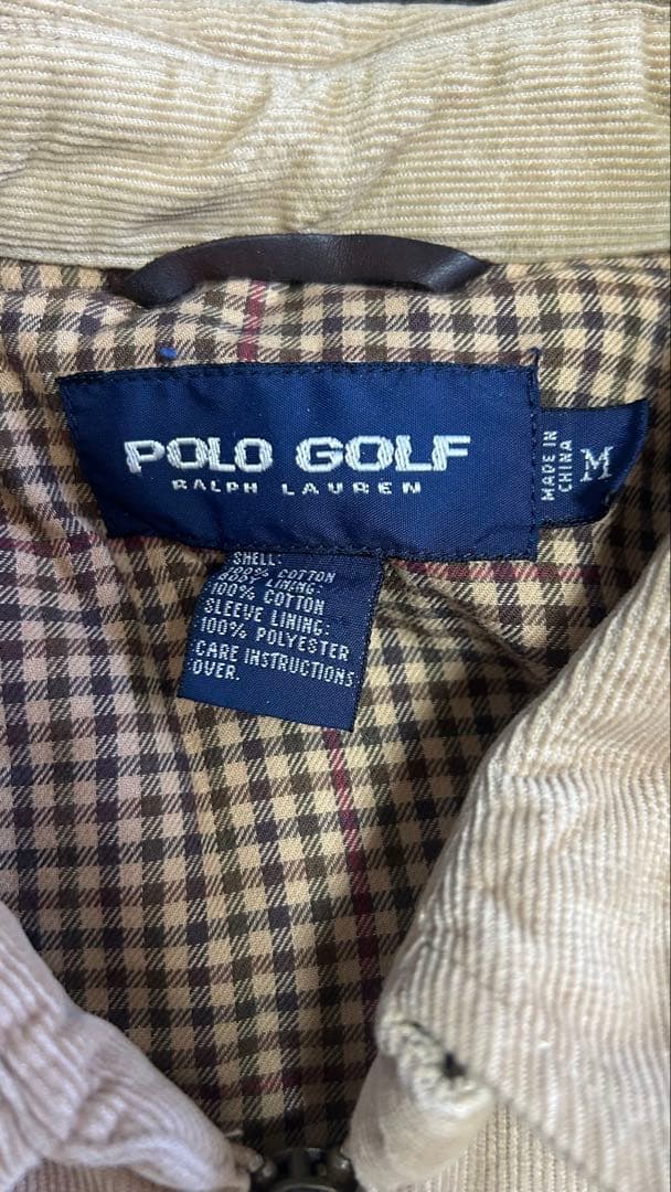 Ralph Lauren ベージュ ジップアップジャケット