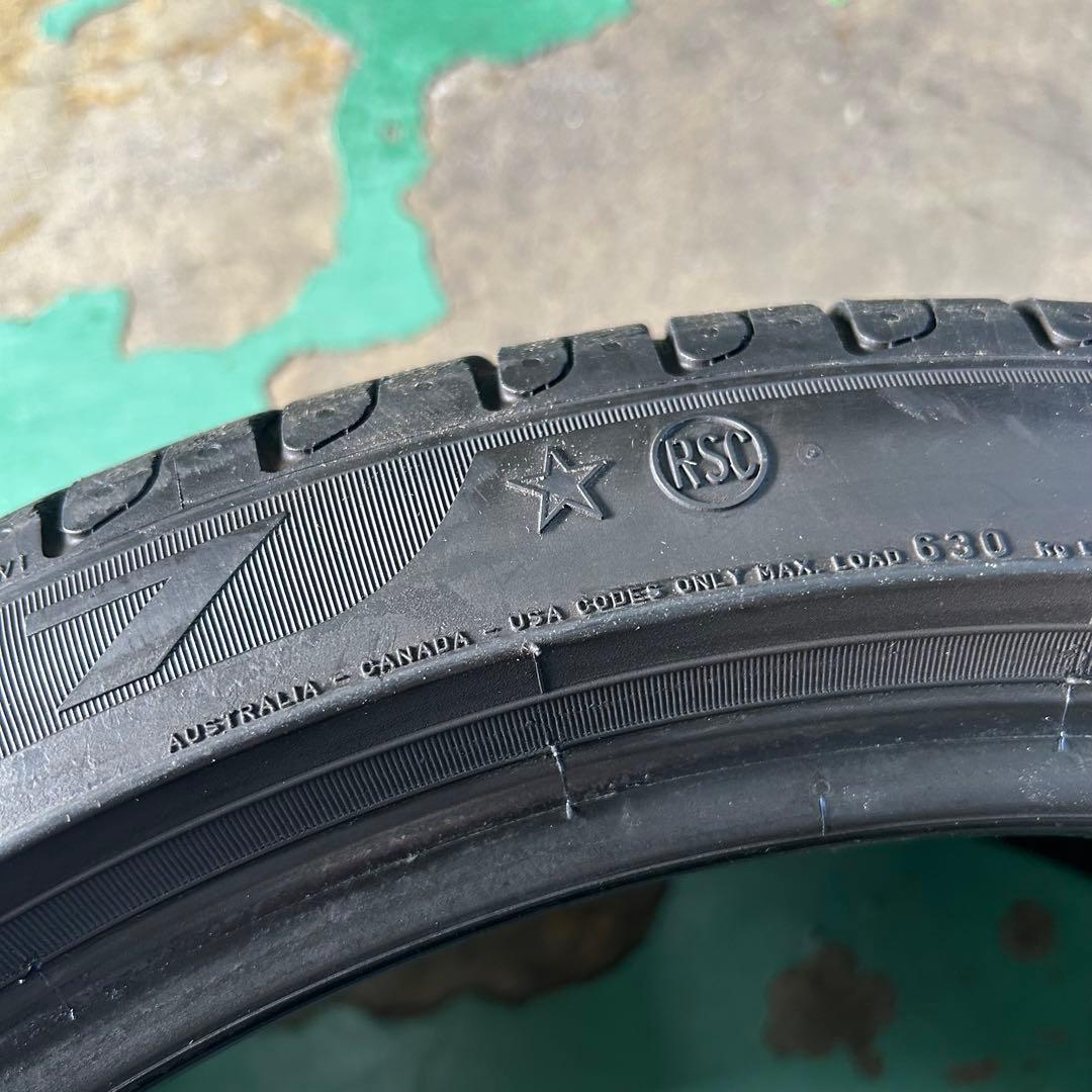 中古タイヤ225/40R18　ピレリランフラット2本　、MINIなどに