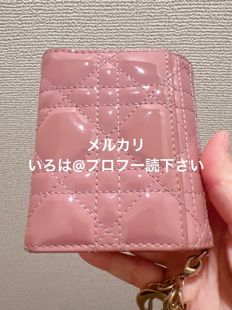 【おまけ付】Dior レディディオール ロータスウォレット 財布