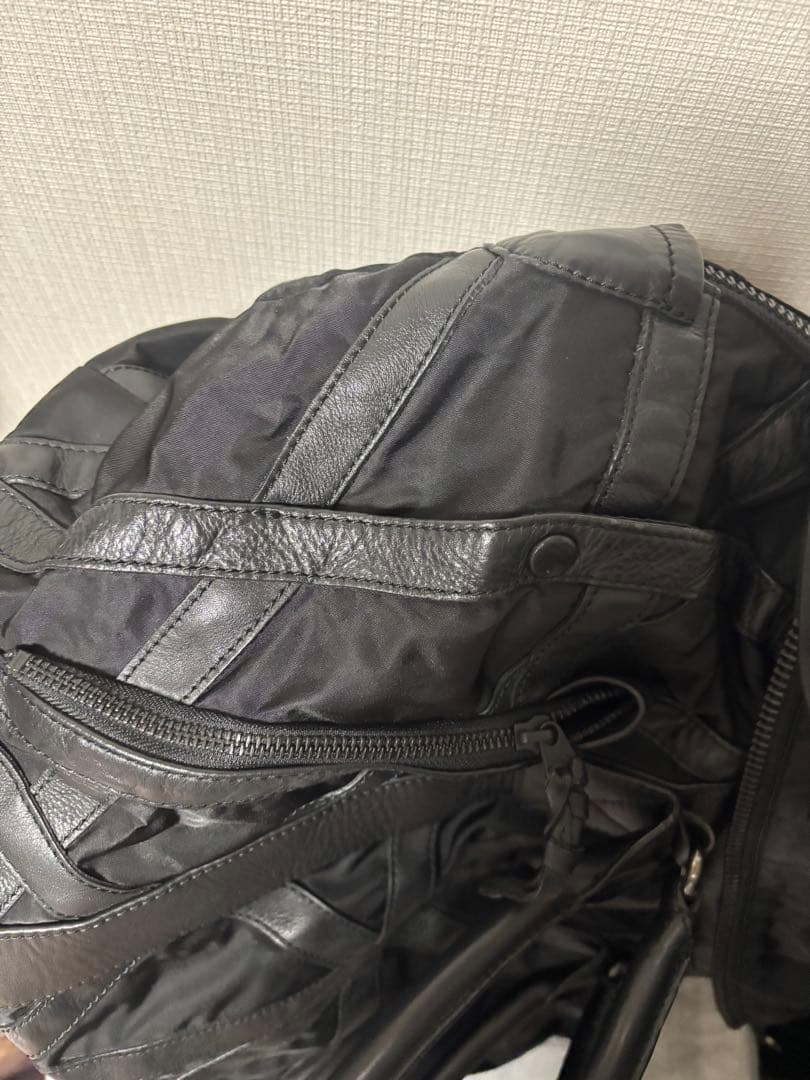 イッセイミヤケ　ボストンバッグ　ブラック