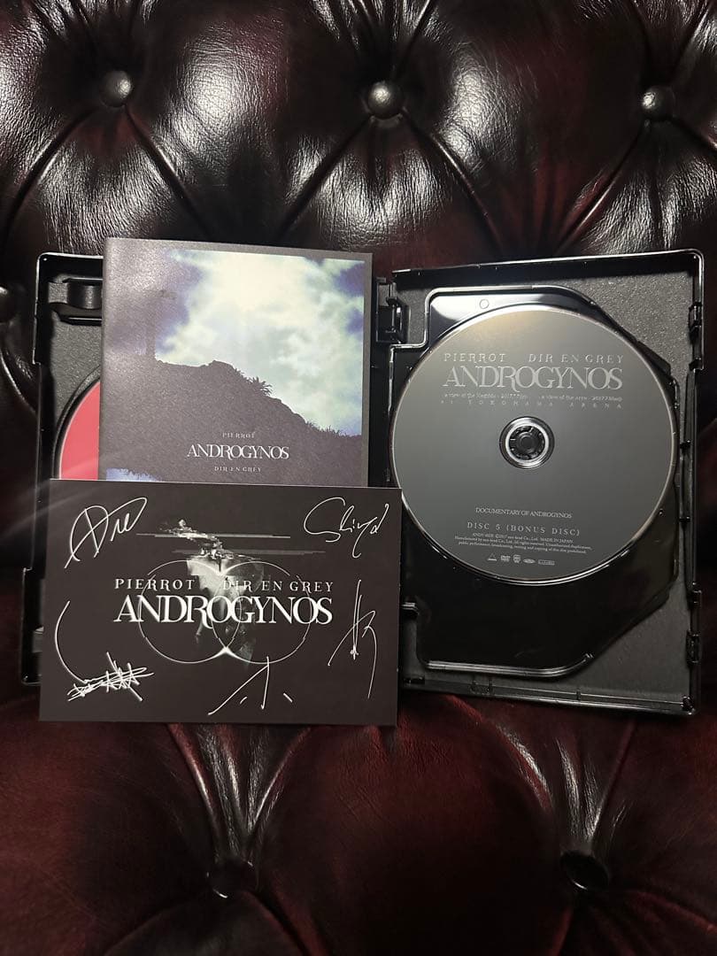 ミュージック ANDROGYNOUS DIR EN GREY PIERROT DVD
