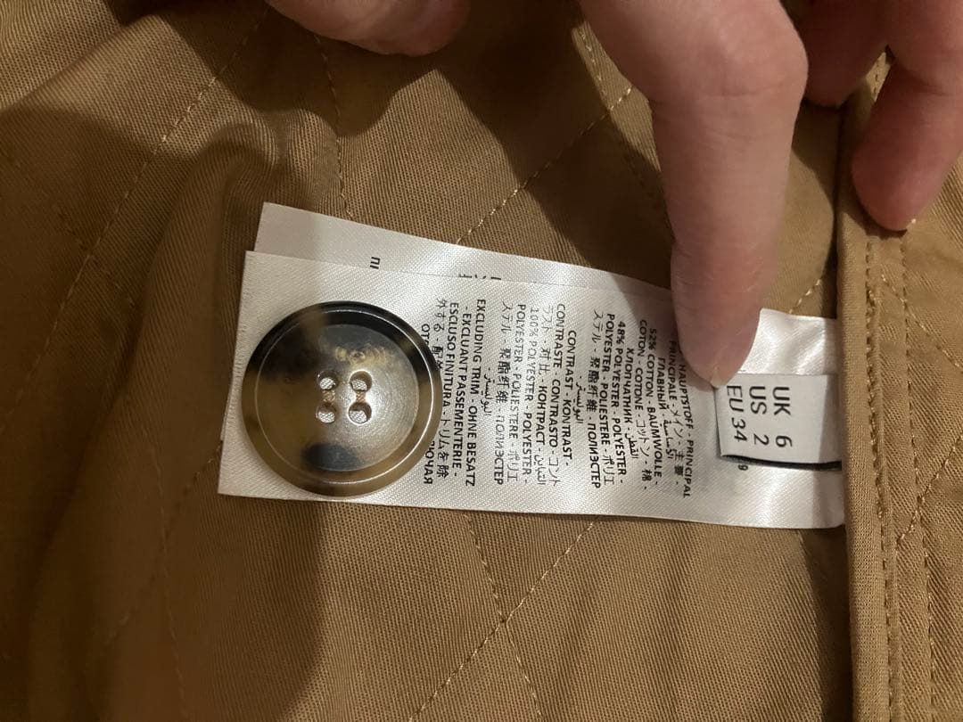 JW ANDERSON トレンチコート