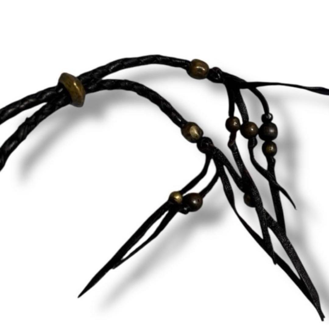【14thaddiction】 feather stone necklace