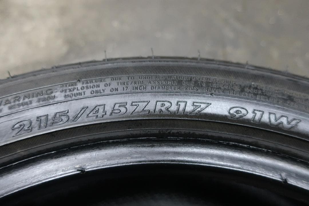 2022年製　マックストレック　MAXIMUS　M1　215/45R17　4本